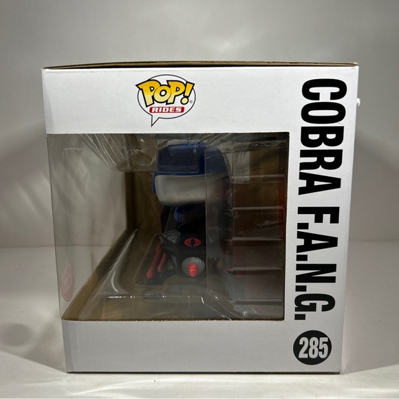 Funko Pop! Rides G.I Joe Cobra F.A.N.G. Helicopter #285 GameStop Exclusi… - Picture 5 of 11